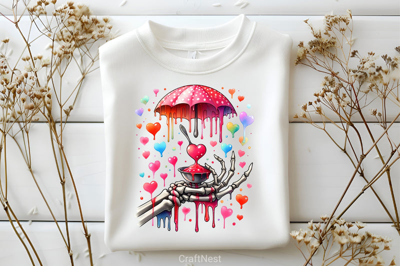 Valentine Skeleton Clipart Bundle 4 - CraftNest - Digital Crafting and Art