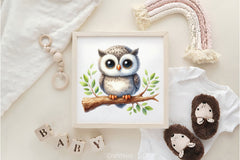 Baby Owl Clip Art Clipart Bundle - CraftNest - Digital Crafting and Art