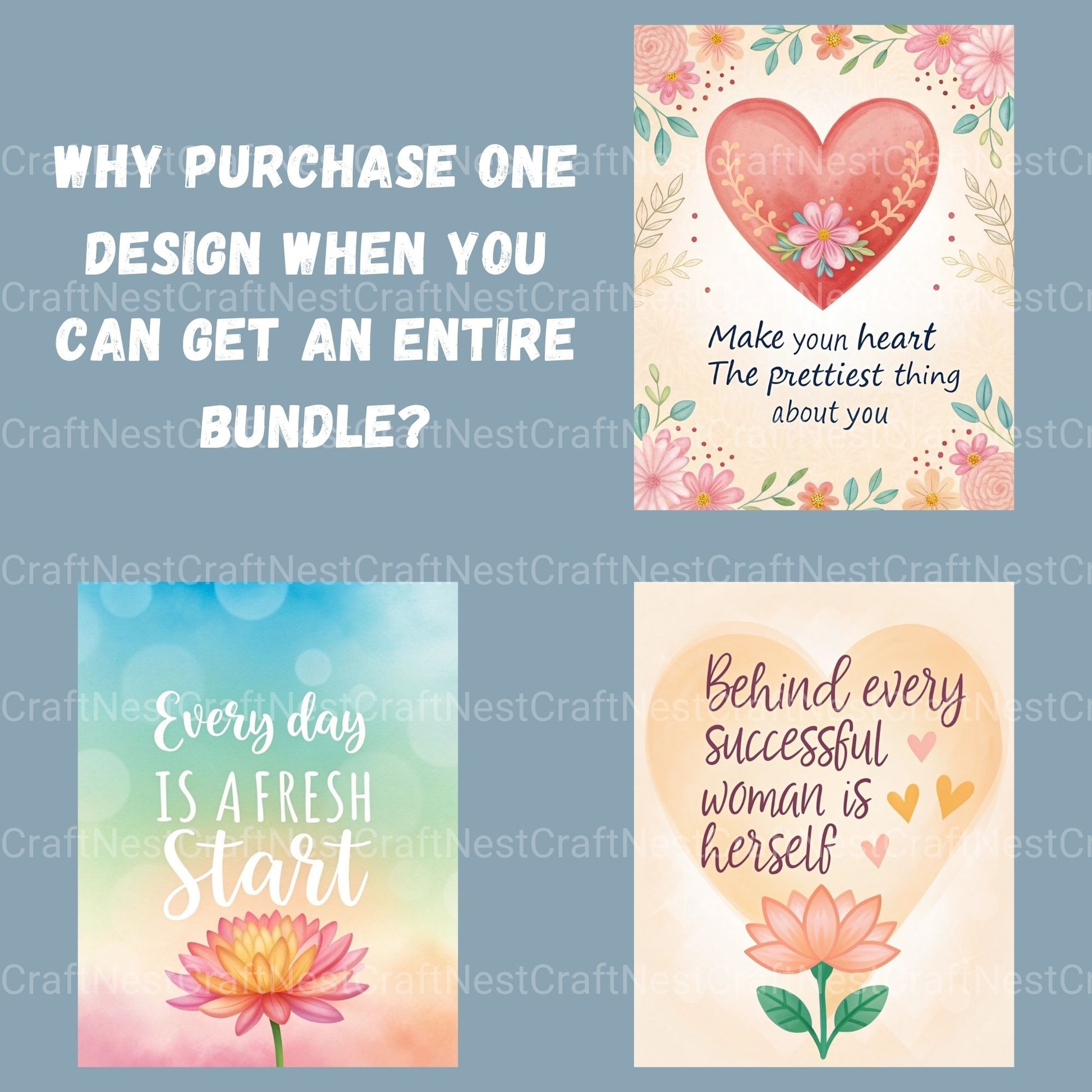 Girl Quotes Pastel Clipart Bundle - CraftNest - Digital Crafting and Art