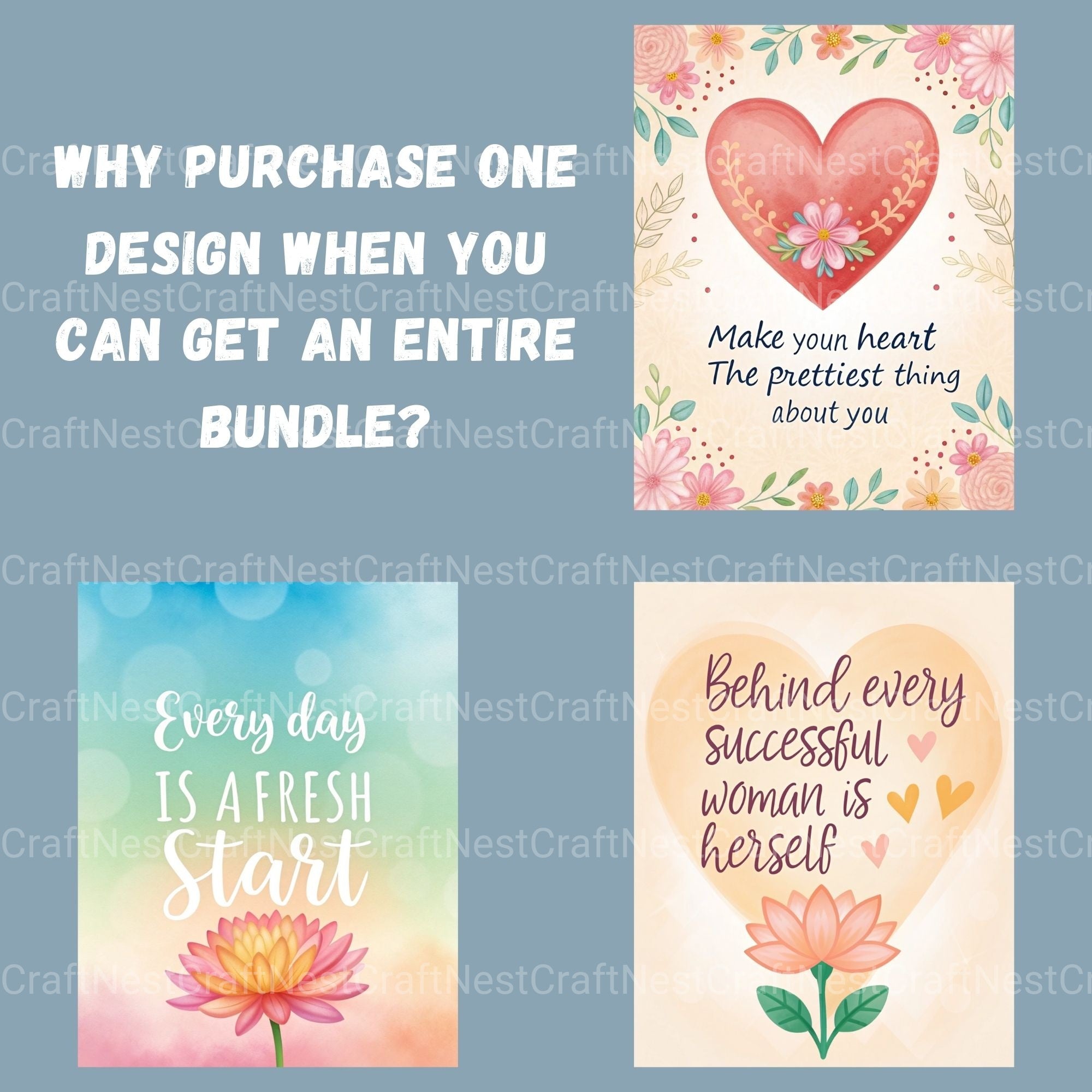 Girl Quotes Pastel Clipart Bundle - CraftNest - Digital Crafting and Art