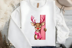 Peeking Reindeer Clipart Bundle - CraftNest - Digital Crafting and Art