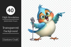 Funny Bird Clipart Bundle 4 - CraftNest - Digital Crafting and Art