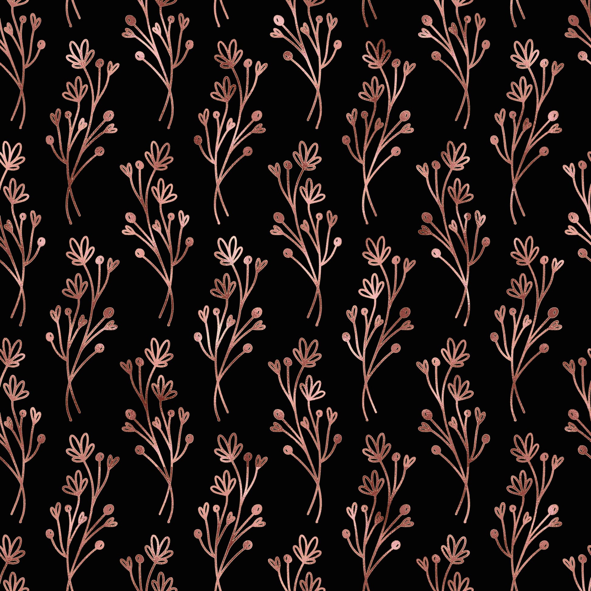 Rose Gold Foil & Black Texture Paper - CraftNest - Digital Crafting and Art