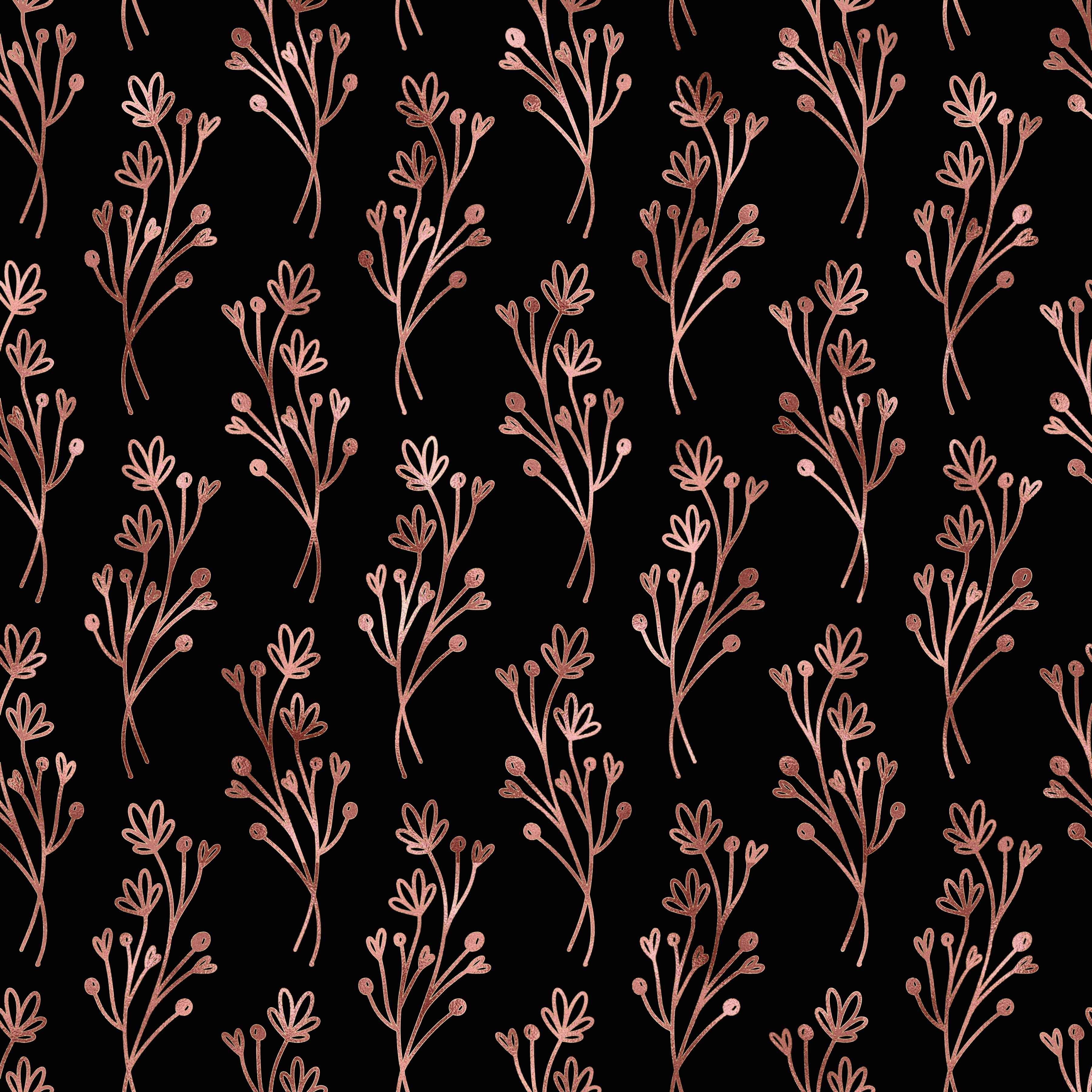 Rose Gold Foil & Black Texture Paper - CraftNest - Digital Crafting and Art