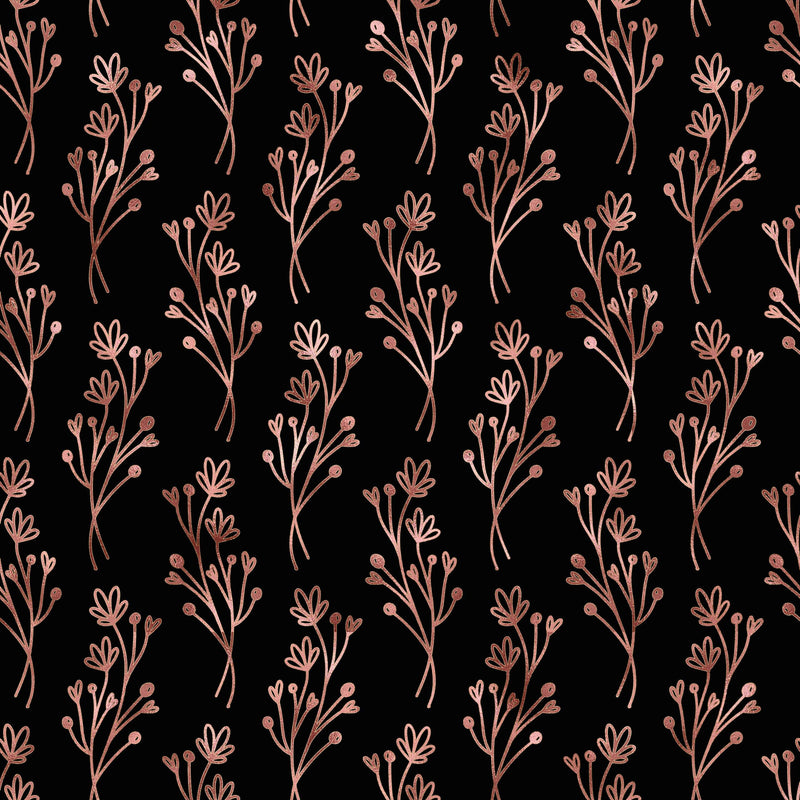 Rose Gold Foil & Black Texture Paper - CraftNest - Digital Crafting and Art