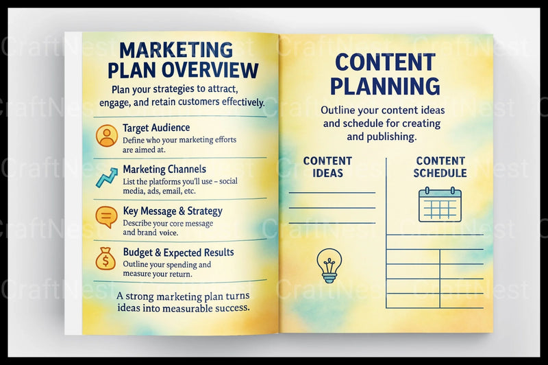 Your Business Blueprint - CraftNest - Digital Crafting and Art