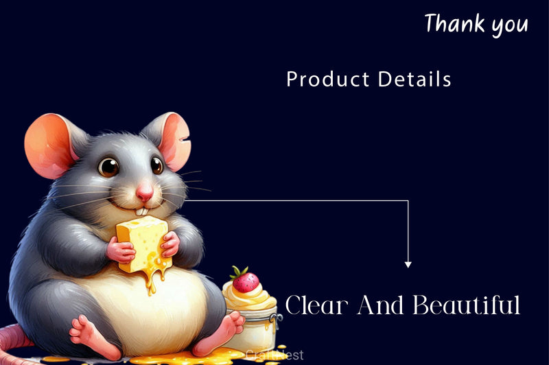 Funny Cute Rat Clipart Bundle - CraftNest - Digital Crafting and Art