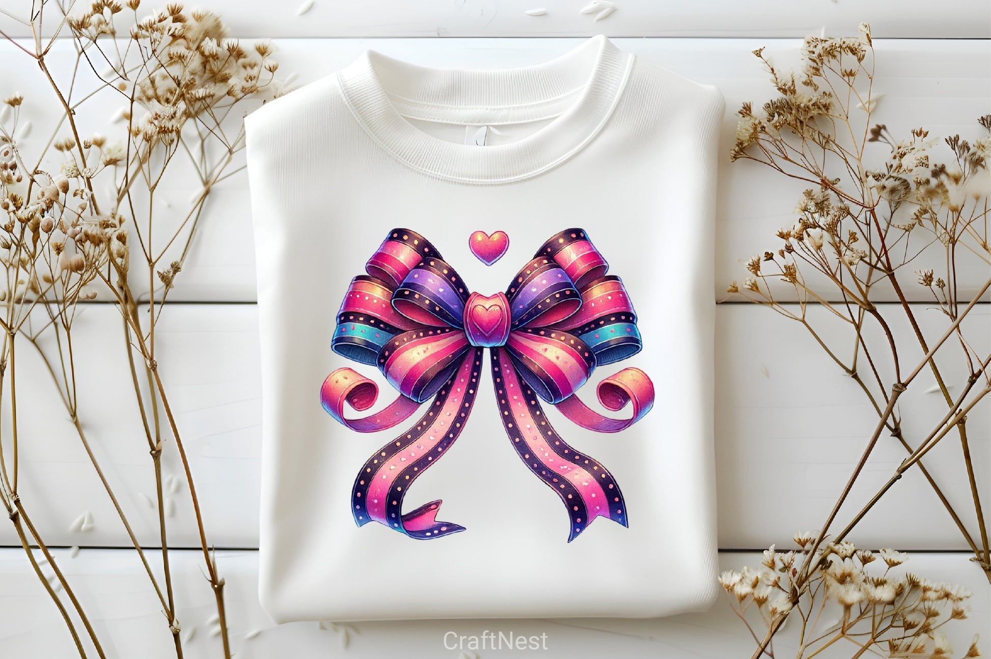 Coquette Valentine Clipart Bundle 7 - CraftNest - Digital Crafting and Art