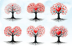 Valentine Heart Tree Clipart Bundle - CraftNest - Digital Crafting and Art