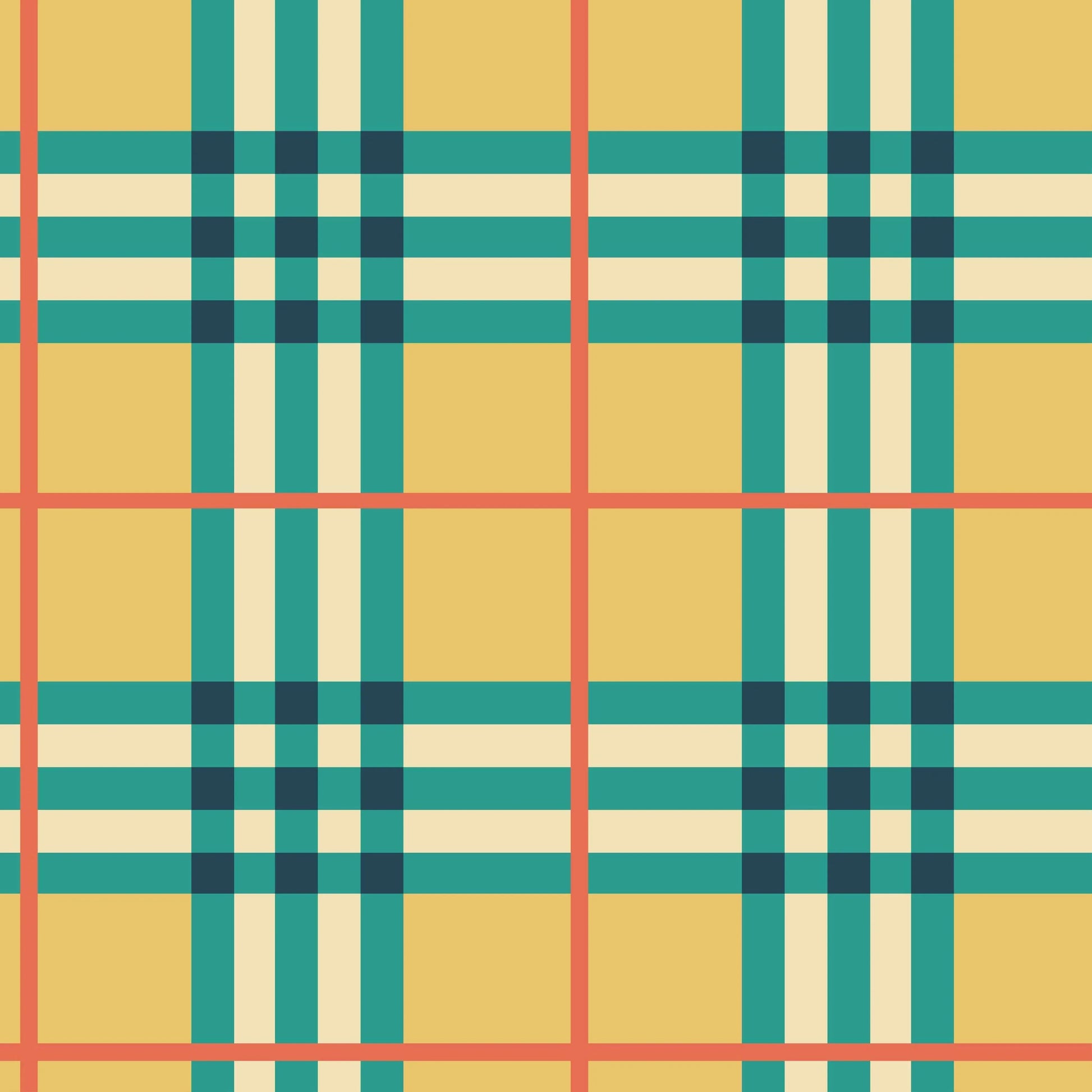 Fall Tartan Seamless Digital Paper - CraftNest - Digital Crafting and Art