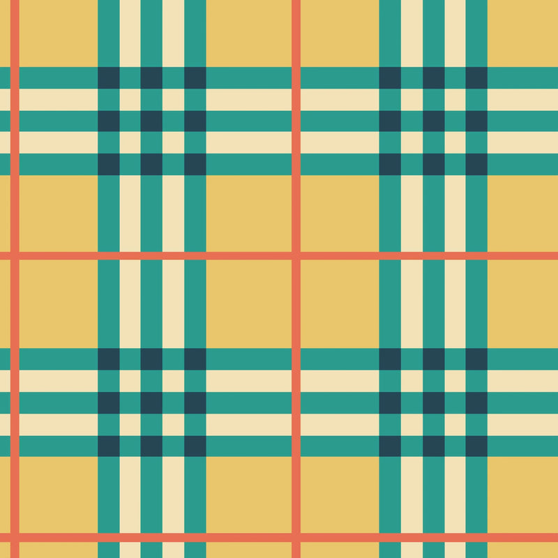 Fall Tartan Seamless Digital Paper - CraftNest - Digital Crafting and Art