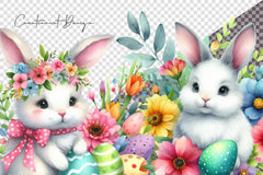 Easter Bunny Clipart Bundle 10 - CraftNest - Digital Crafting and Art