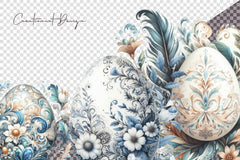 Ornate Eggs Clipart Bundle - CraftNest - Digital Crafting and Art