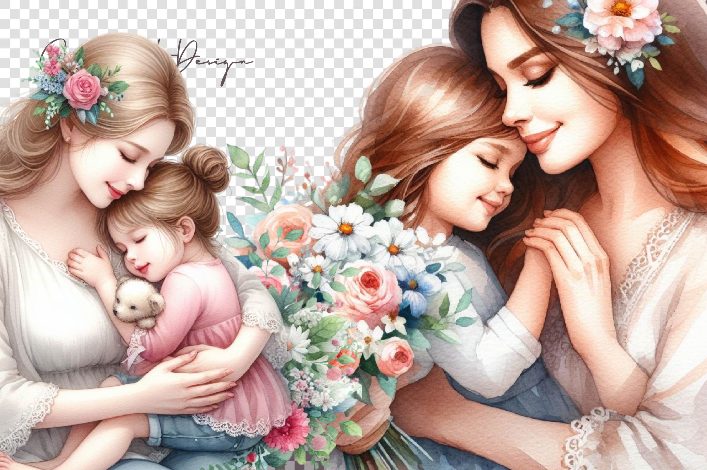 Mother's Day Clipart Bundle 2 - CraftNest - Digital Crafting and Art
