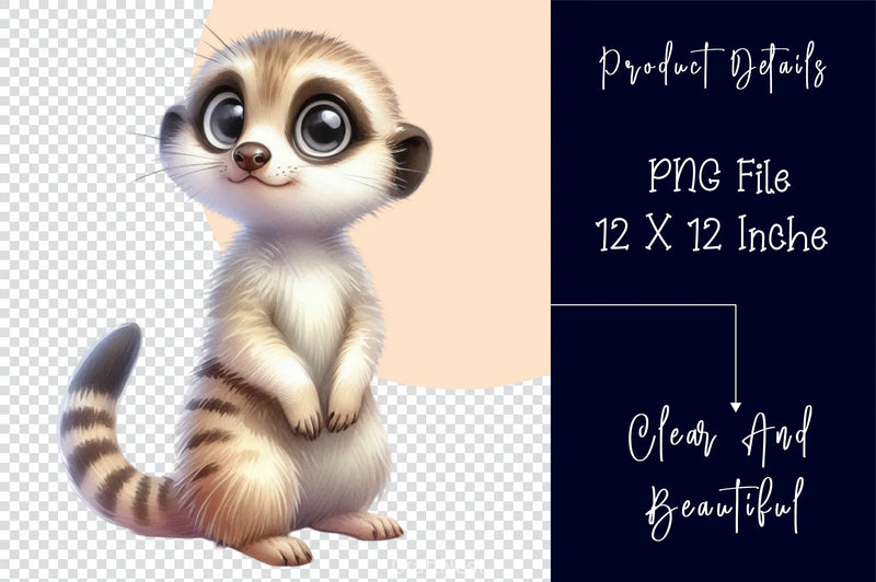 Curious Meerkat Clipart Bundle 2 - CraftNest - Digital Crafting and Art