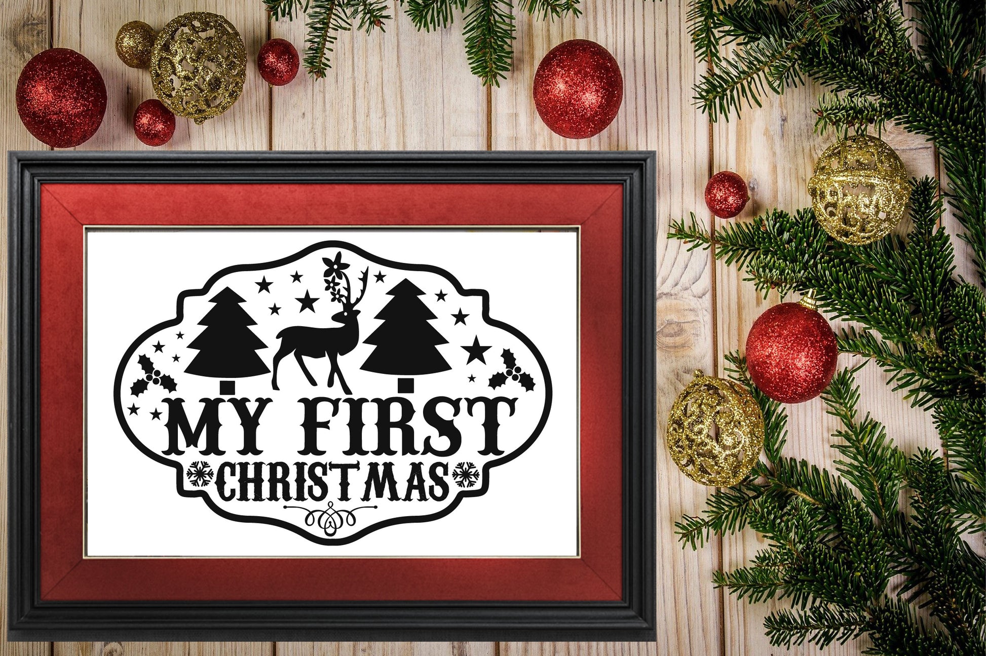 Vintage Christmas Sign SVG Bundle - CraftNest - Digital Crafting and Art