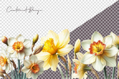 Daffodil Clipart Bundle - CraftNest - Digital Crafting and Art