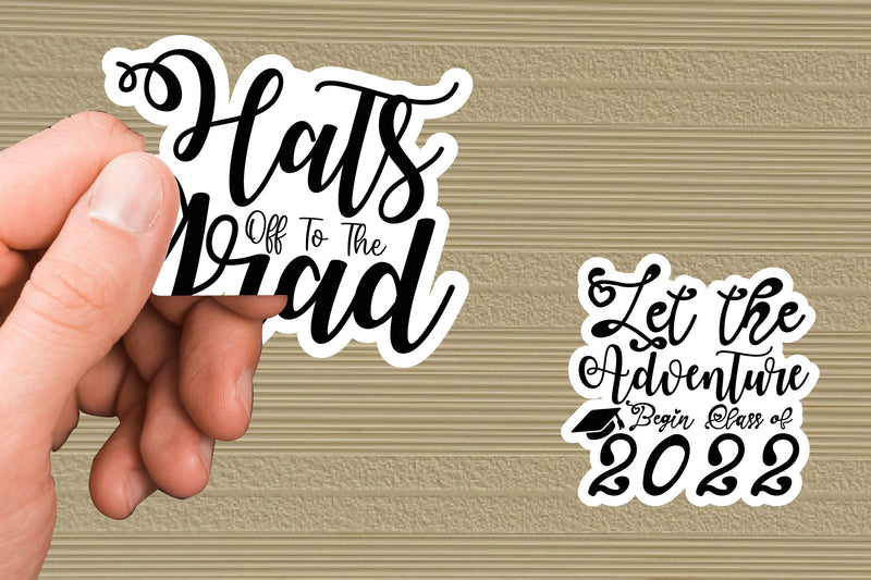 Graduation Sticker Bundle - CraftNest - Digital Crafting and Art