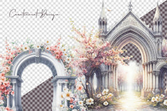 Spring Arches Clipart Bundle - CraftNest - Digital Crafting and Art