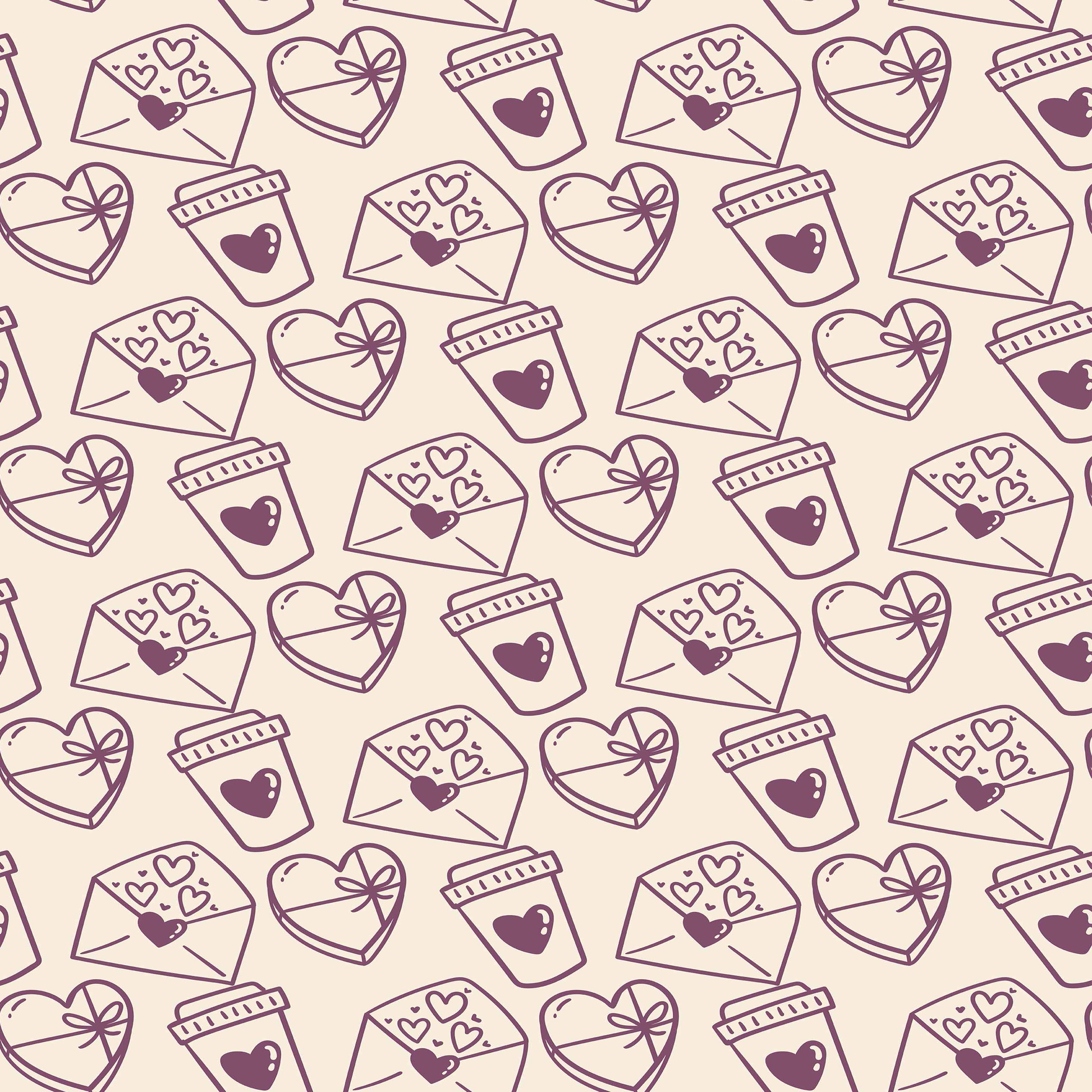 Valentine Sublimation Digital Paper - CraftNest - Digital Crafting and Art