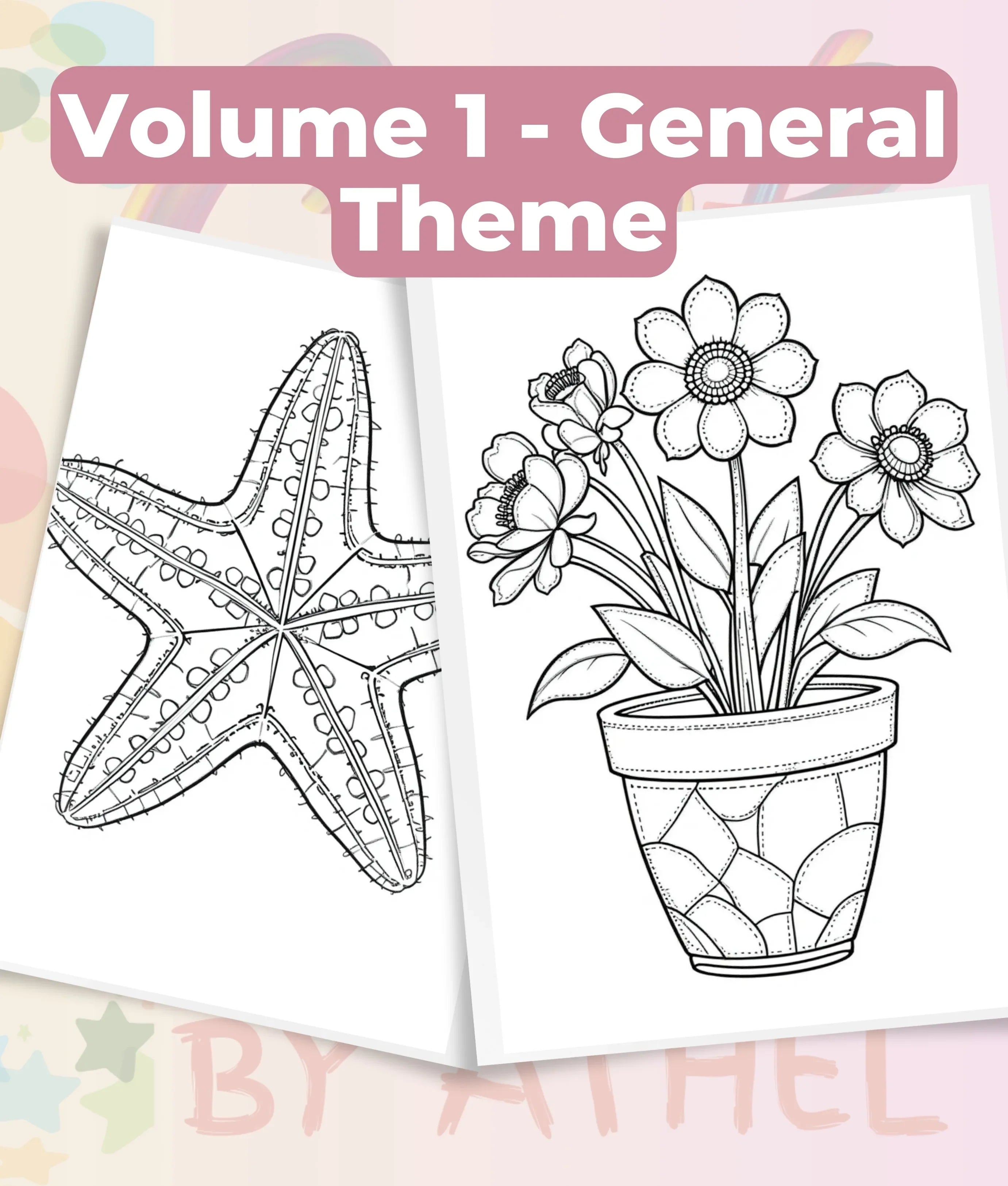 PatchworkStitched Coloring Books Bundle Vol 1 - CraftNest - Digital Crafting and Art