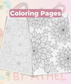 Fall Mandala & Patterns Coloring Books Bundle - CraftNest - Digital Crafting and Art