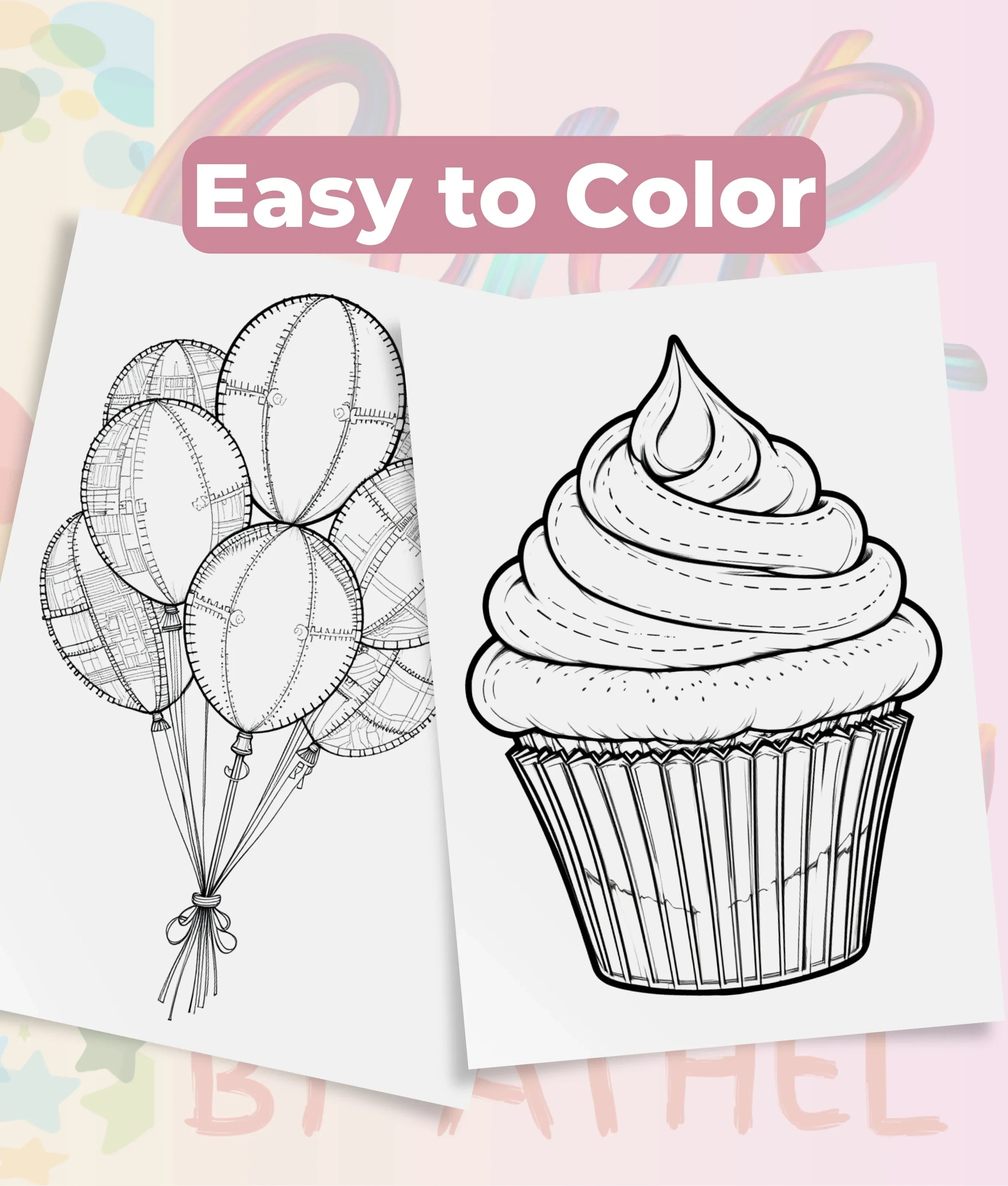 PatchworkStitched Coloring Books Bundle Vol 1 - CraftNest - Digital Crafting and Art