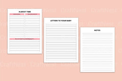 Pregnancy KDP Journal: Track Your Journey - CraftNest - Digital Crafting and Art