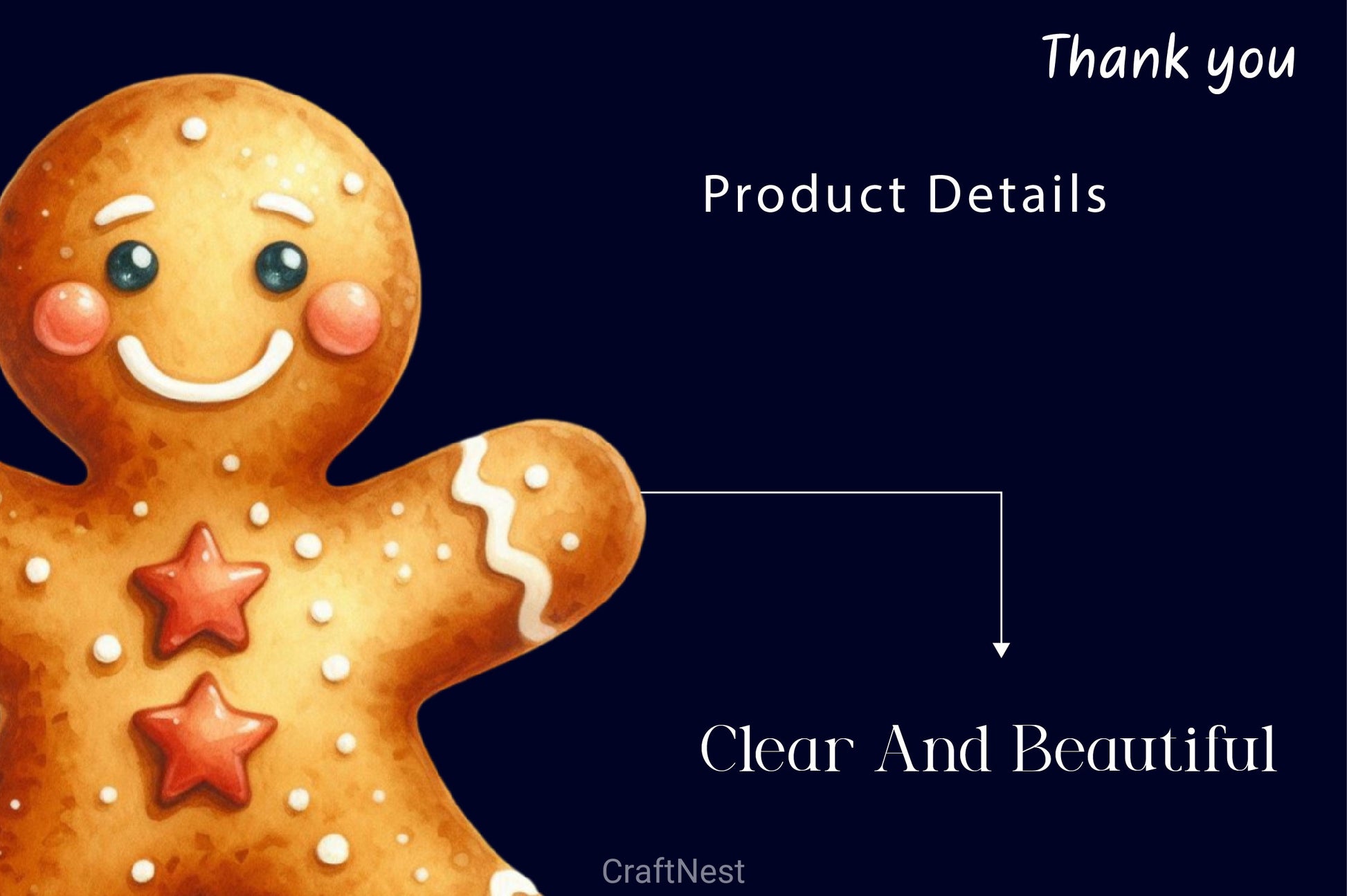 Gingerbread Clipart Bundle - CraftNest - Digital Crafting and Art