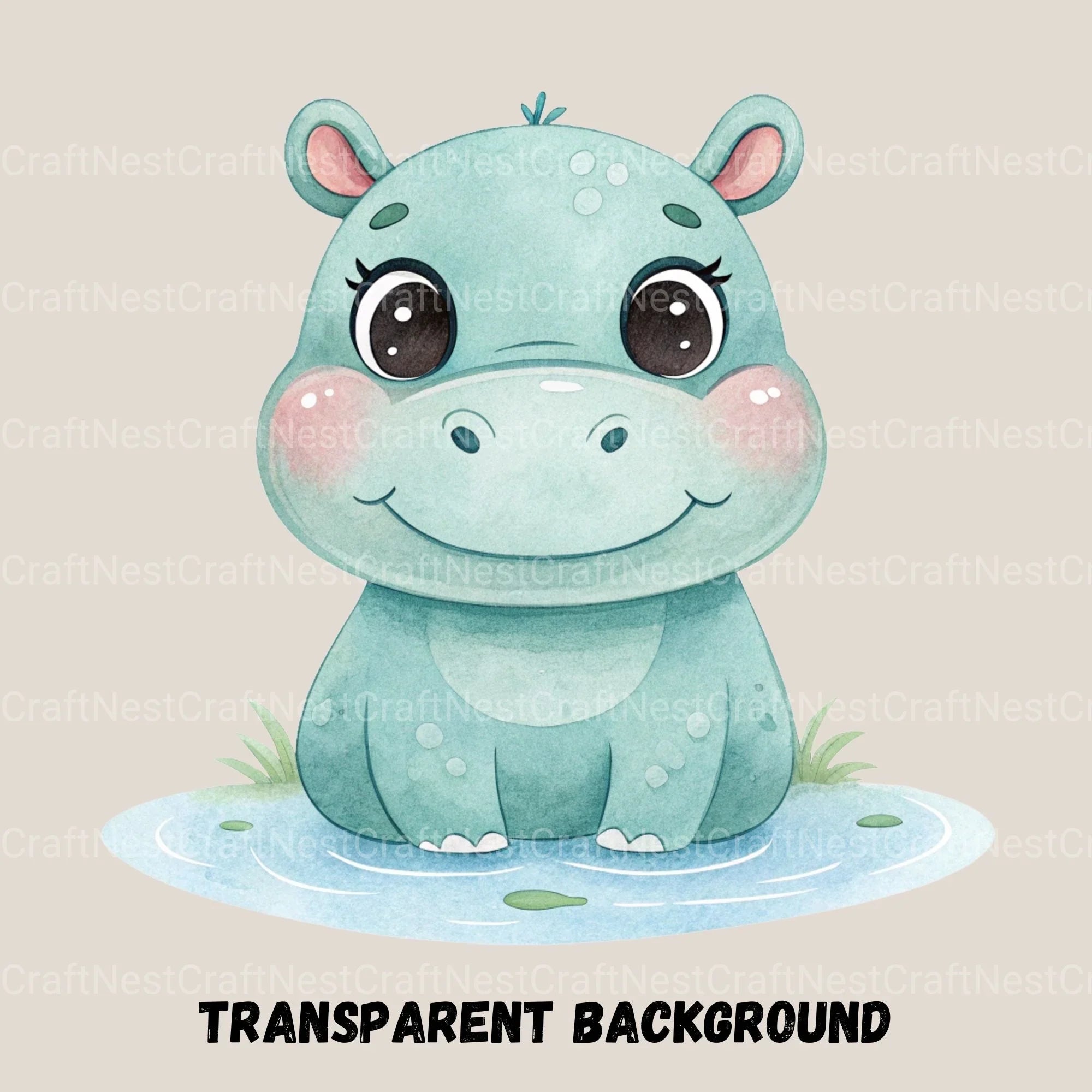 Safari Animals Clipart Bundle 4 - CraftNest - Digital Crafting and Art