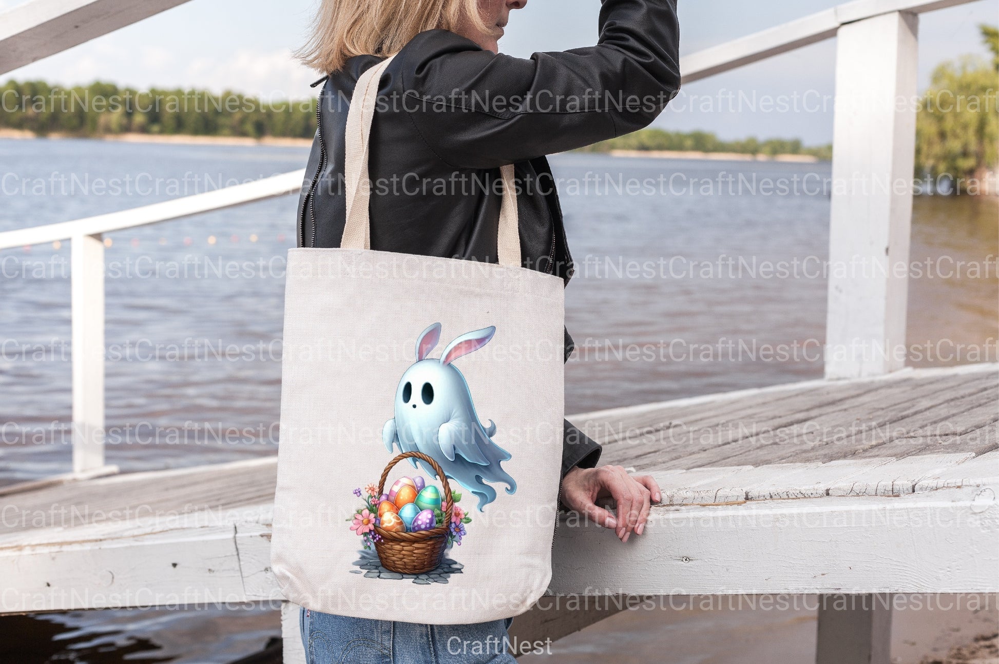 Easter Ghost Clipart Bundle - CraftNest - Digital Crafting and Art