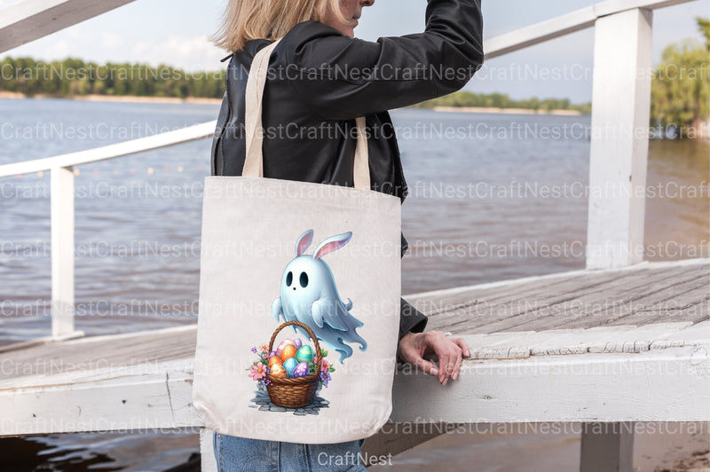 Easter Ghost Clipart Bundle - CraftNest - Digital Crafting and Art