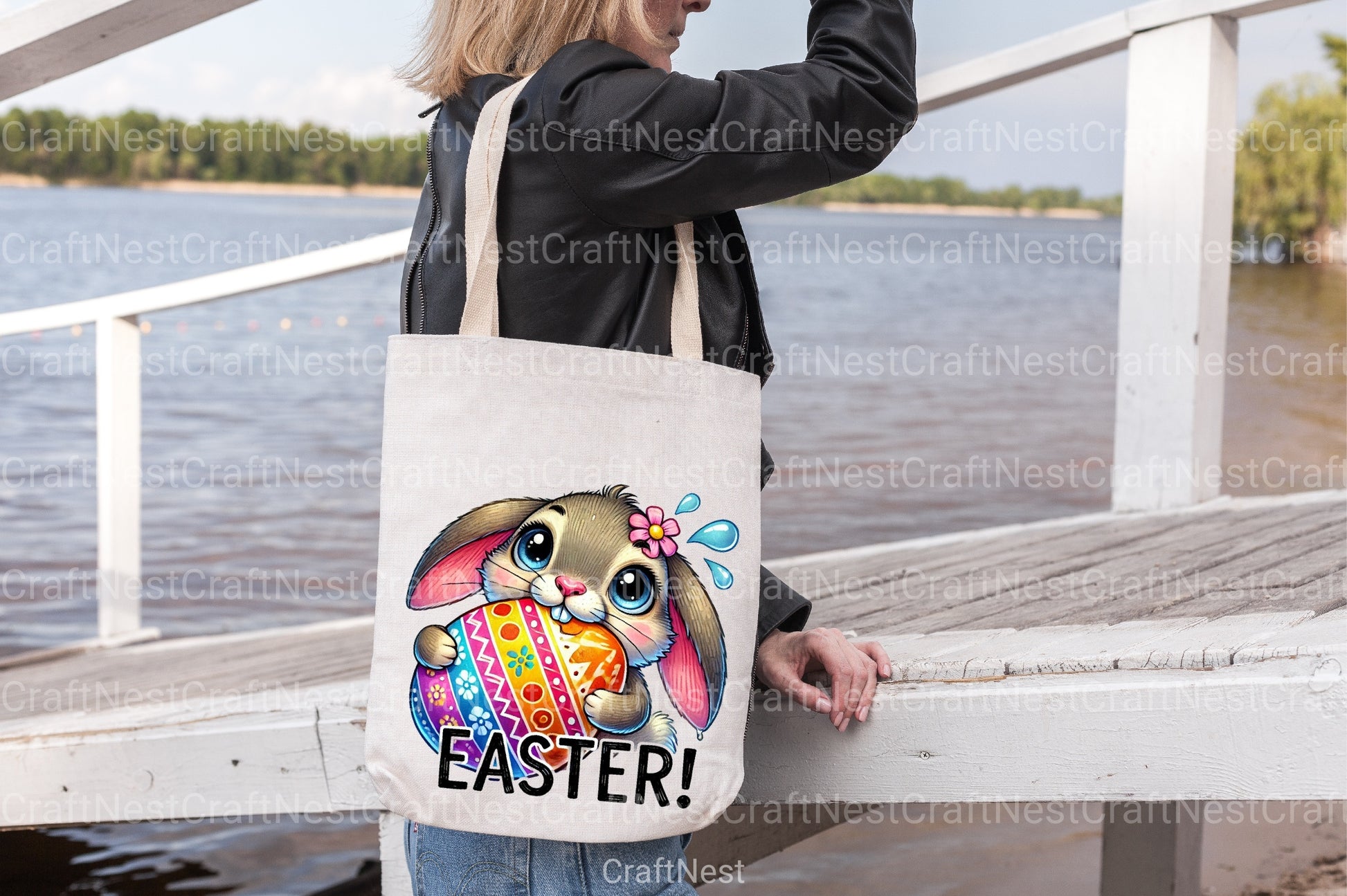 Easter Bunny Clipart Bundle 1 - CraftNest - Digital Crafting and Art