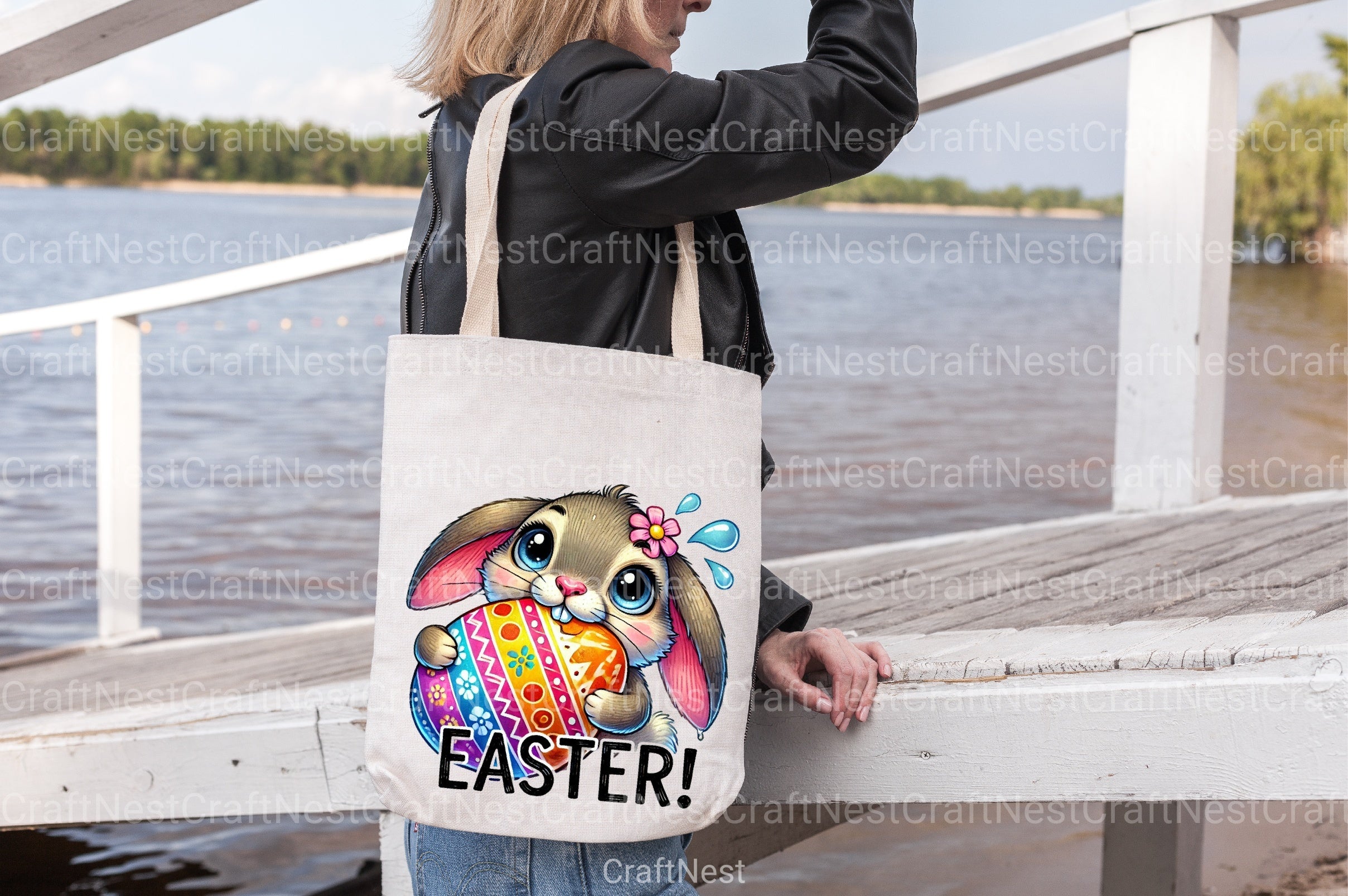 Easter Bunny Clipart Bundle 1 - CraftNest - Digital Crafting and Art