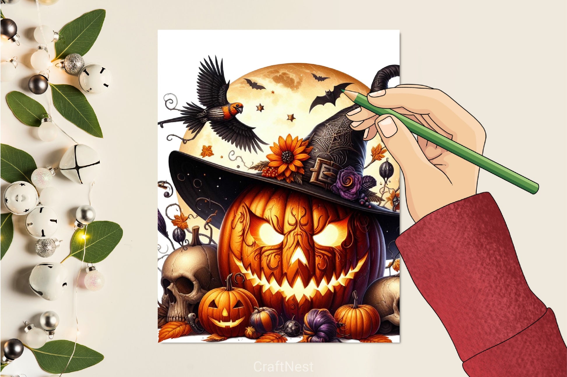 Halloween Jack O Lantern Clipart Bundle - CraftNest - Digital Crafting and Art