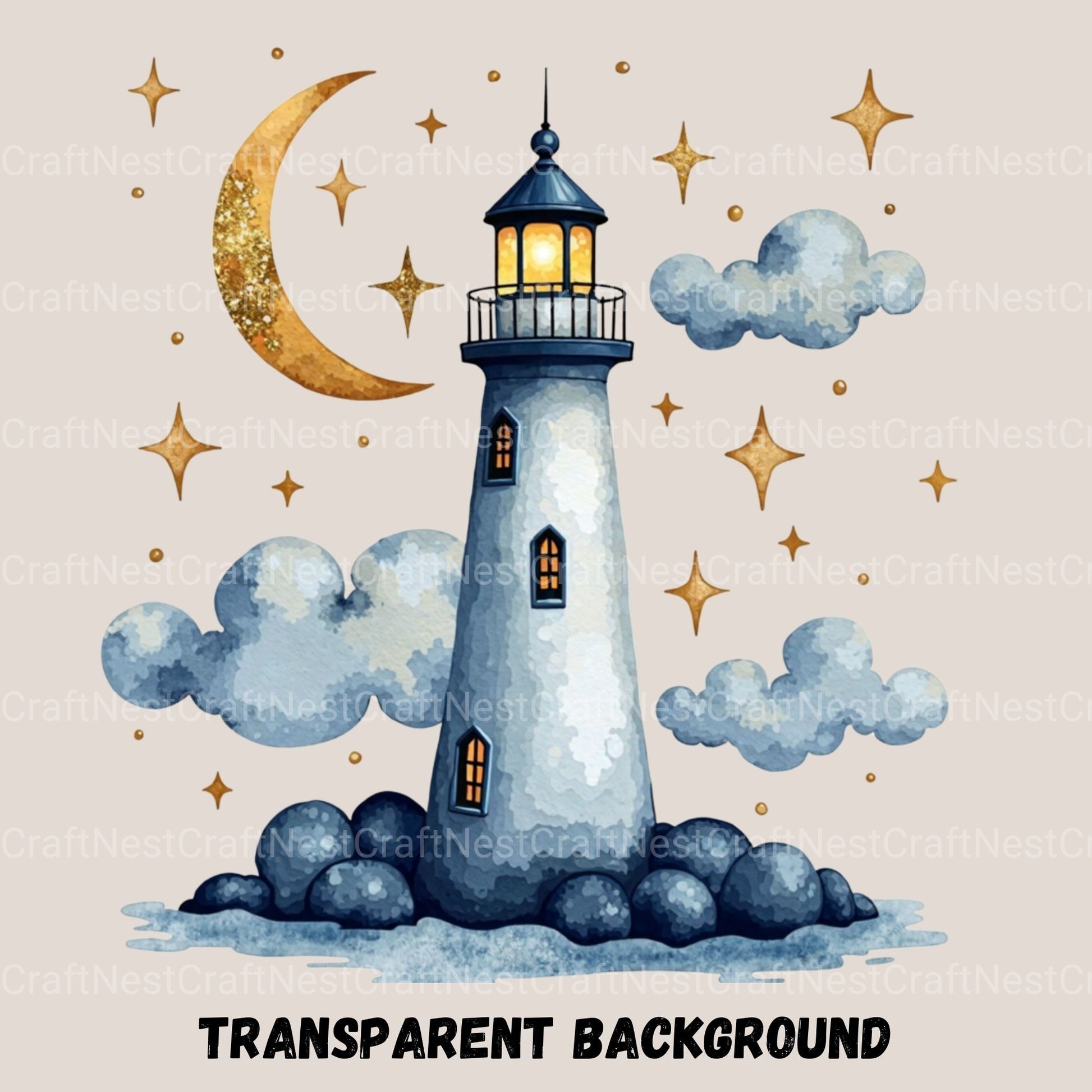 Lighthouses Clipart Bundle - CraftNest - Digital Crafting and Art