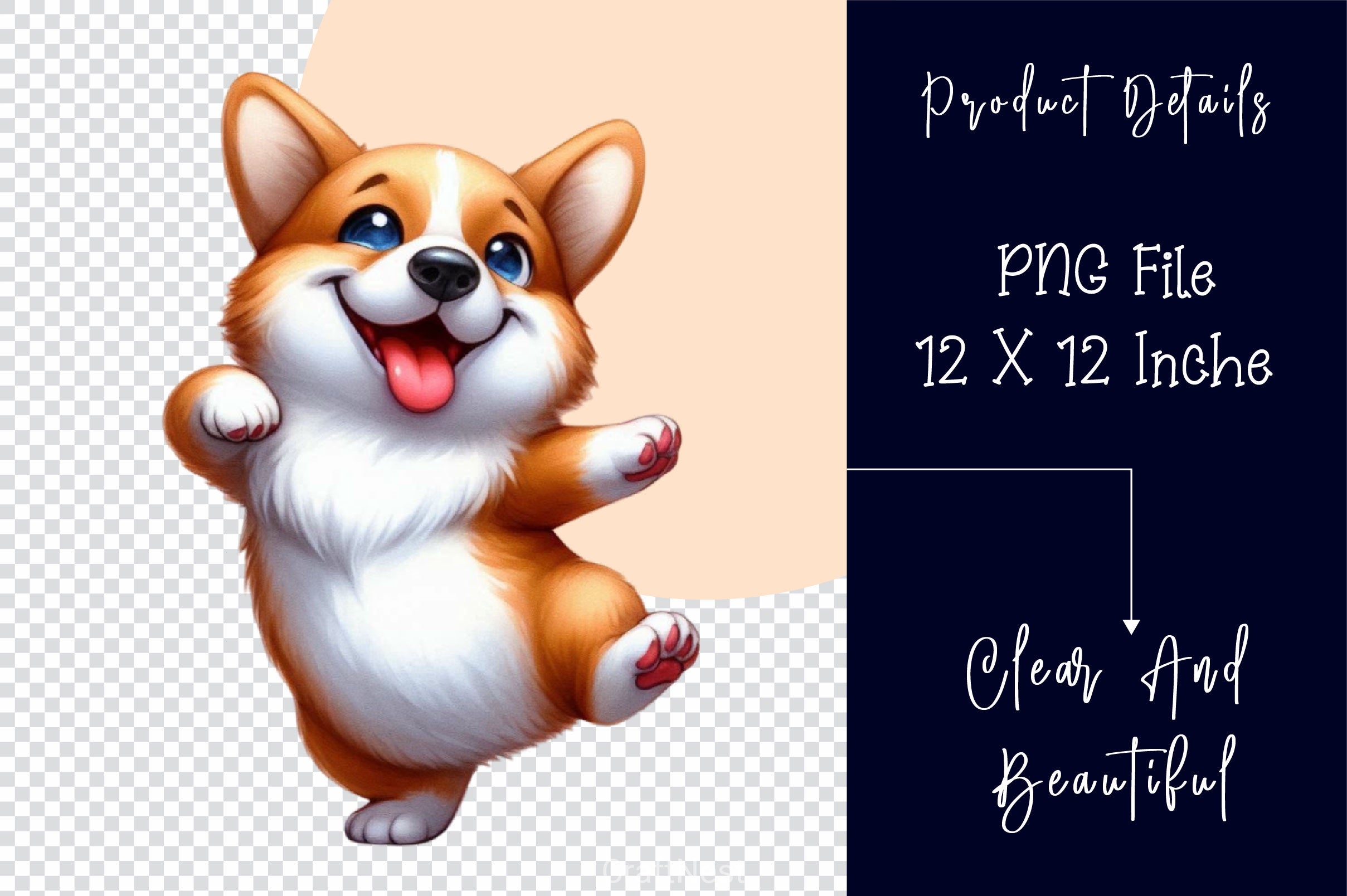 Cute Corgi Dog Funny Dog Clipart Bundle - CraftNest - Digital Crafting and Art