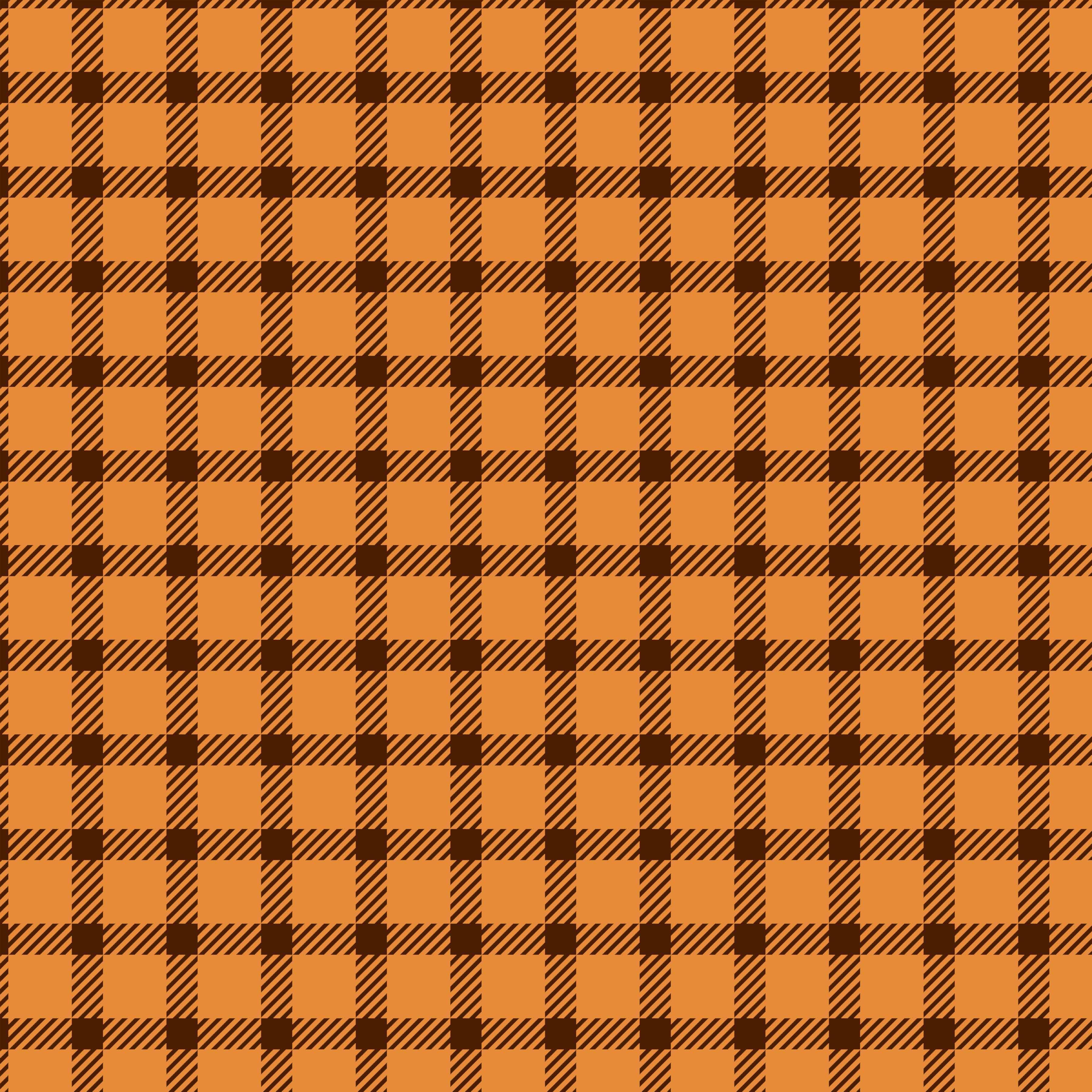 Fall Plaid Seamless Digital Paper - CraftNest - Digital Crafting and Art