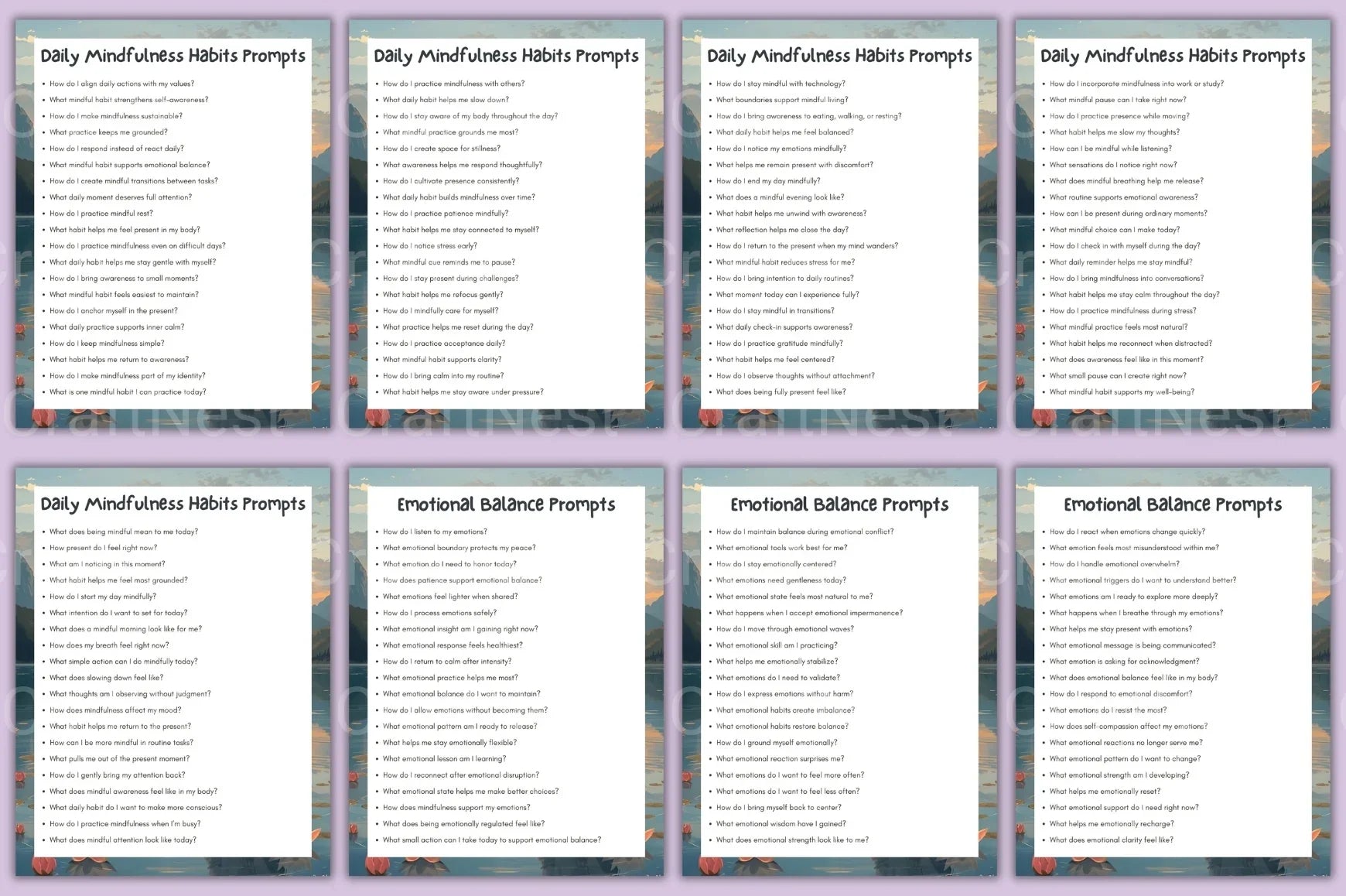 Mindfulness Prompt for Relaxation and Focus - CraftNest - Digital Crafting and Art