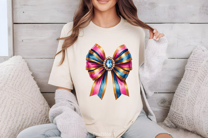 Coquette Bow Clipart Bundle 2 - CraftNest - Digital Crafting and Art