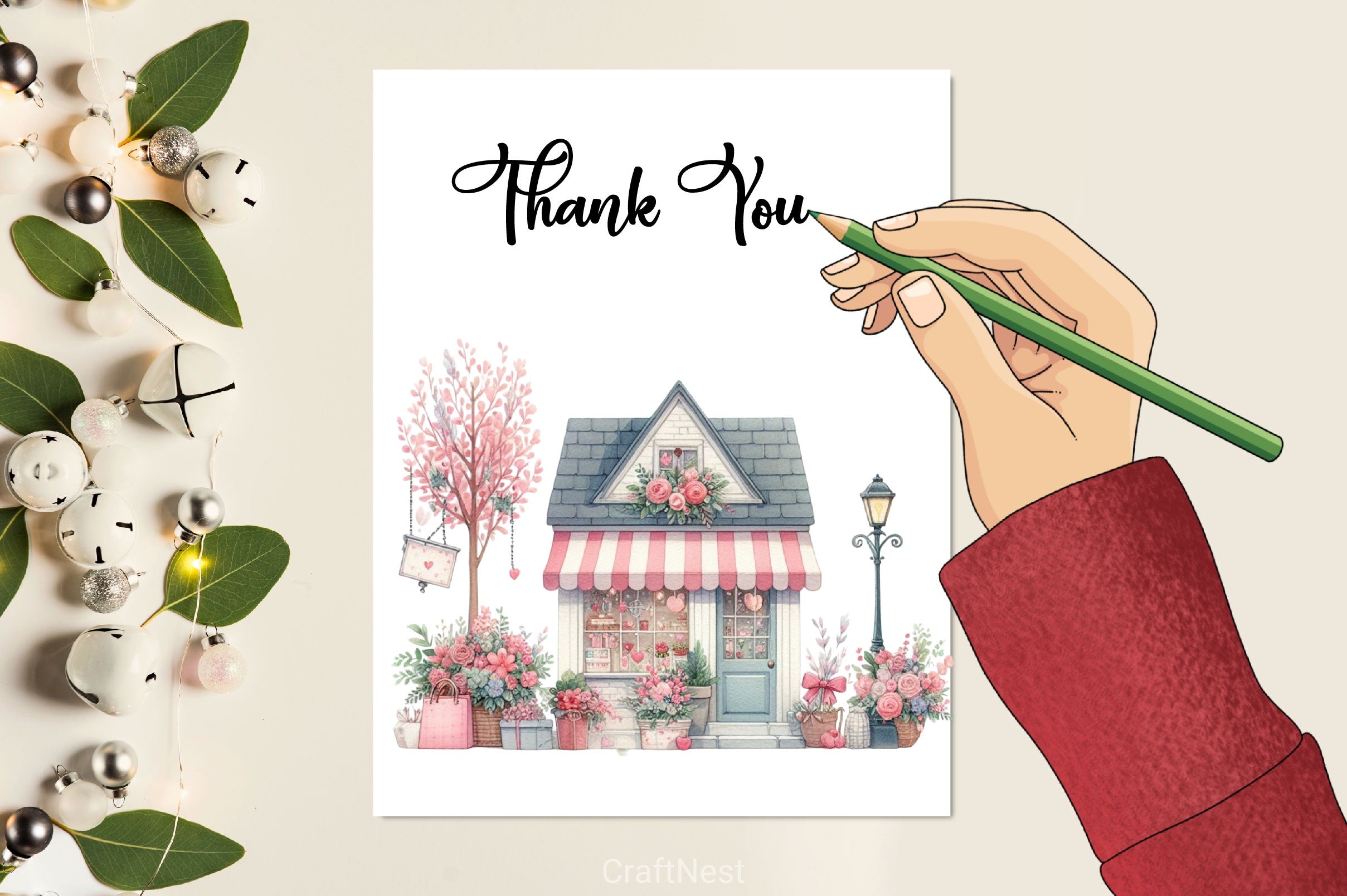 Romantic Valentine's Day Clipart Bundle - CraftNest - Digital Crafting and Art