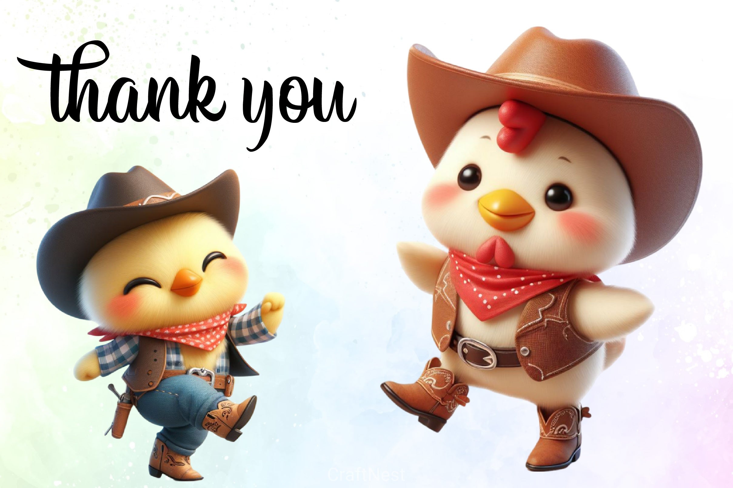 Cute Chick Clipart Bundle 2 - CraftNest - Digital Crafting and Art