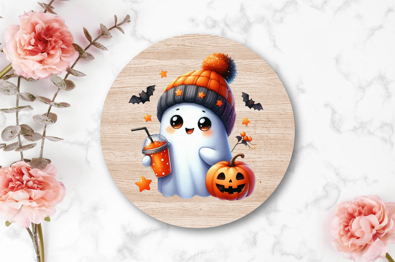 Cute Ghost Cute Halloween Clipart Bundle 19 - CraftNest - Digital Crafting and Art