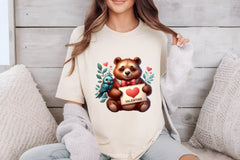 Valentine's Day Teddy Bear Clipart Bundle - CraftNest - Digital Crafting and Art