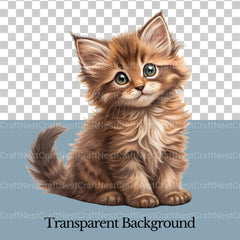 Kittens Clipart Bundle 4 - CraftNest - Digital Crafting and Art