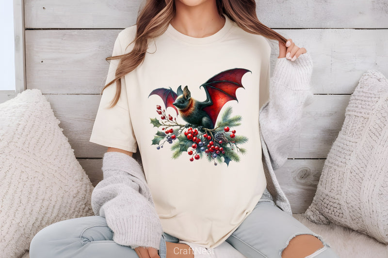 Christmas Gothic Clipart Bundle - CraftNest - Digital Crafting and Art