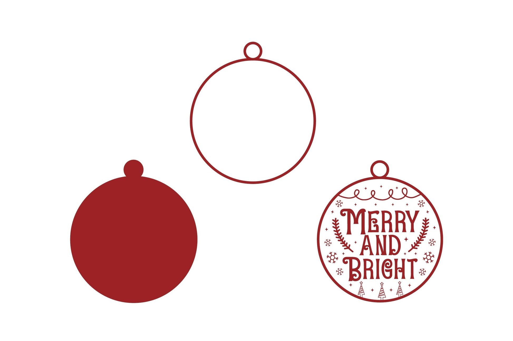 Christmas Layercut SVG Bundle - CraftNest - Digital Crafting and Art