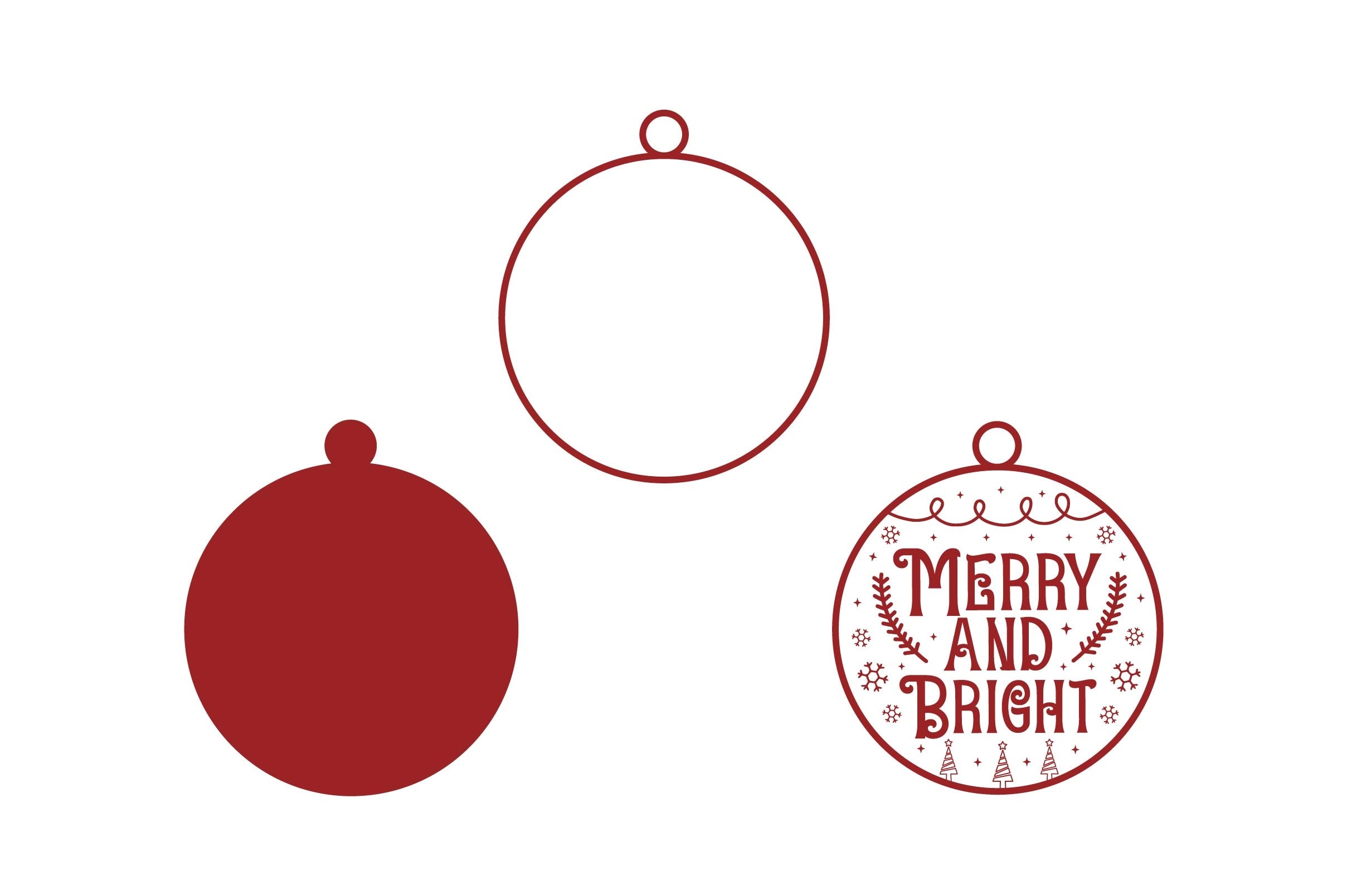 Christmas Layercut SVG Bundle - CraftNest - Digital Crafting and Art