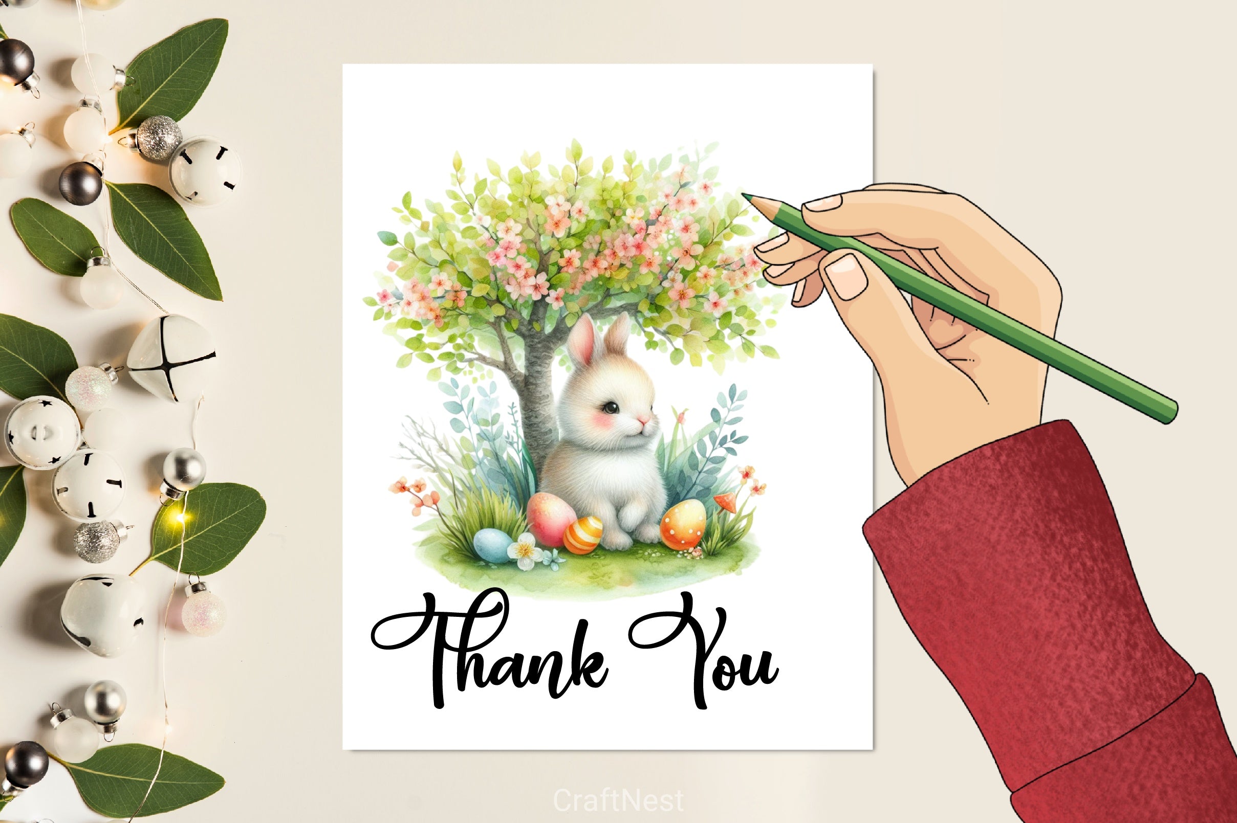 Easter Bunny Clipart Bundle 55 - CraftNest - Digital Crafting and Art