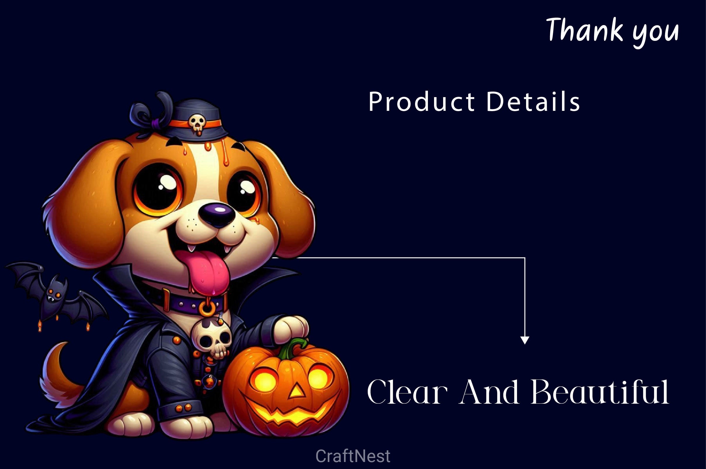 Halloween Dog Clipart Bundle 3 - CraftNest - Digital Crafting and Art